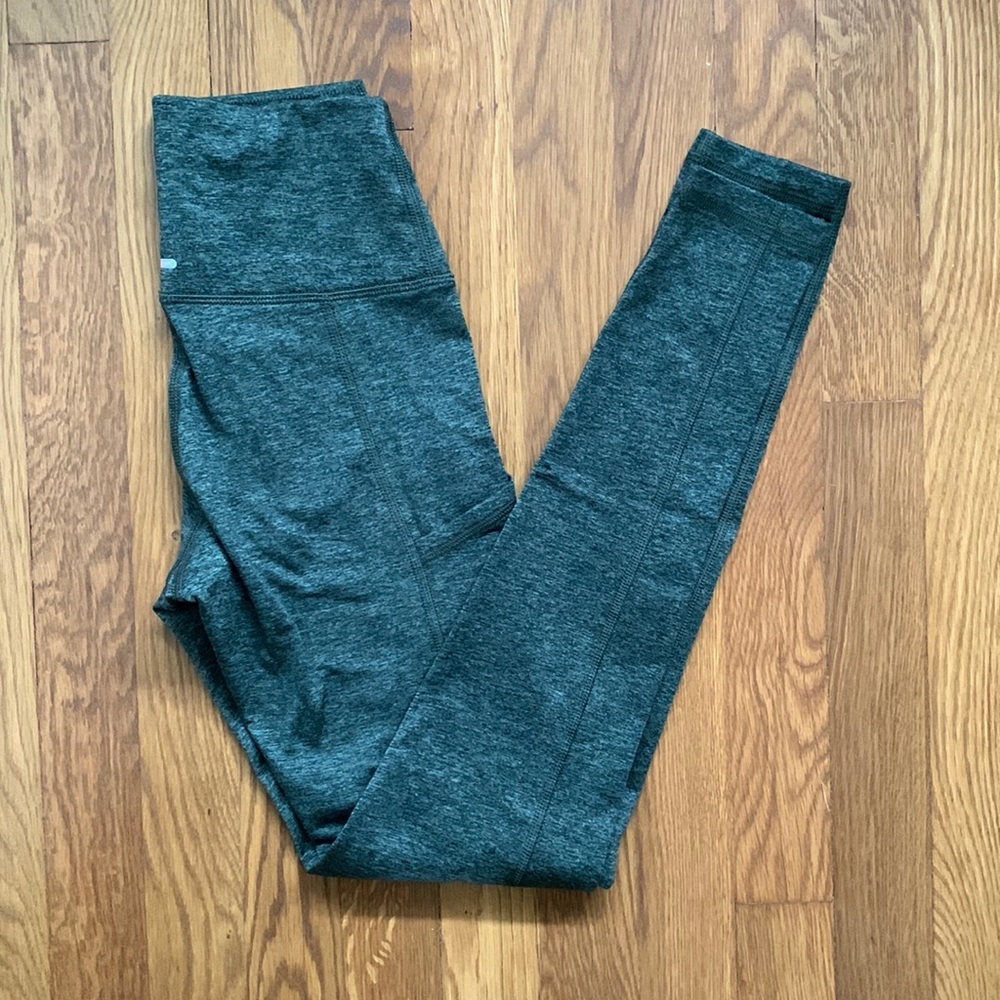 Aerie Olive Green High-Waisted Chill Play Move Leggings
